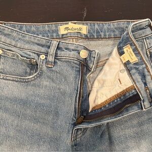 Madewell Blue Denim Jeans 90’s straight curvy fit